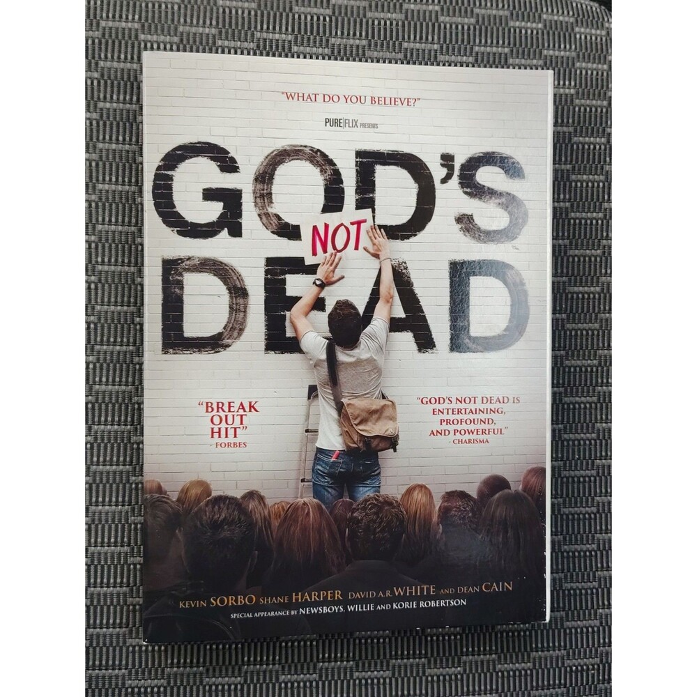 Gods Not Dead DVD 2013 Pure Flix Drama Faith Based Inspirational Movie Complete